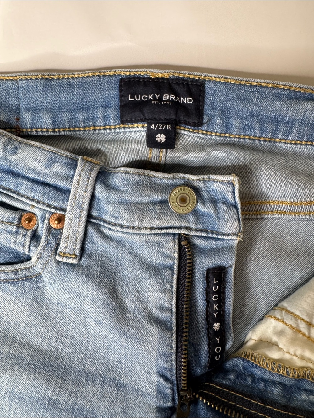Lucky Brand Women's Skinny Jeans in Light Blue Wash